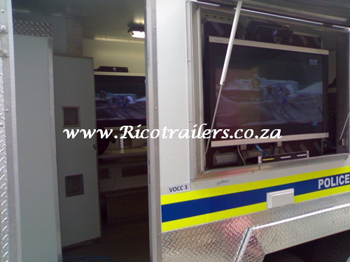 Rico trailer Johannesburg Mobile offices for SAPD and SARS (4)