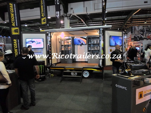 Rico Trailers South Africa Mobile Marketing and Display Events Trailer